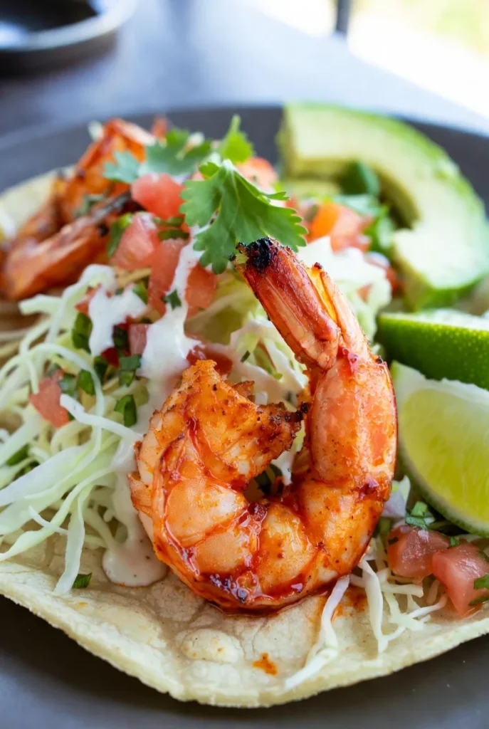 Spicy Shrimp Tacos