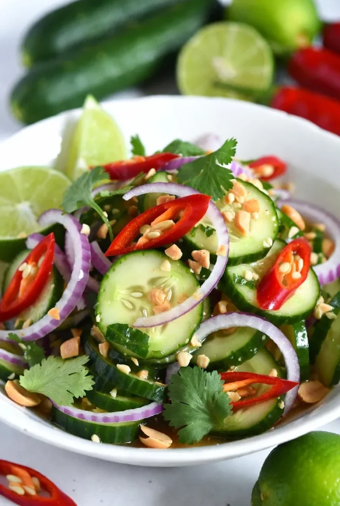 Spicy Thai Cucumber Salad