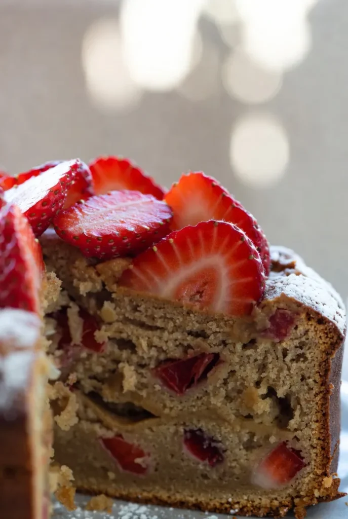 Strawberry Olive Oil Cake – Unexpectedly Brilliant