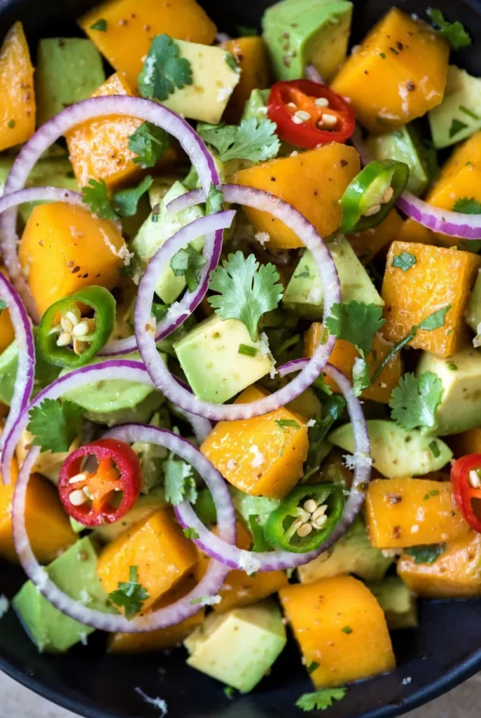 Sweet Mango and Avocado Bliss