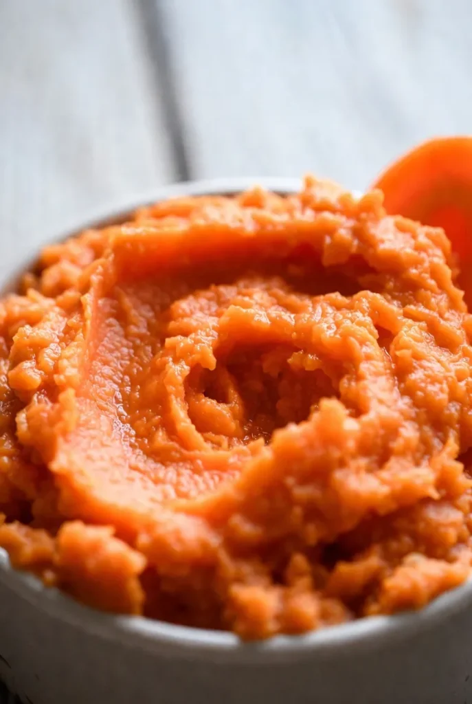 Sweet Potato and Carrot Puree
