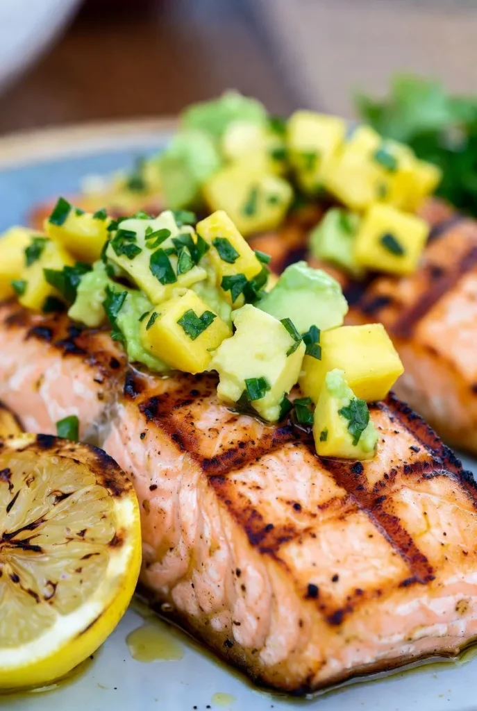 Teriyaki Glazed Grilled Salmon