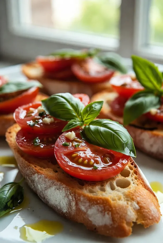 Tomato Basil Bruschetta
