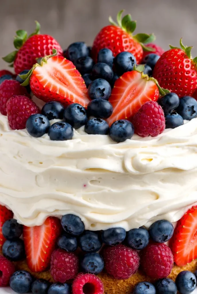 Ultimate Berry Mascarpone Cake