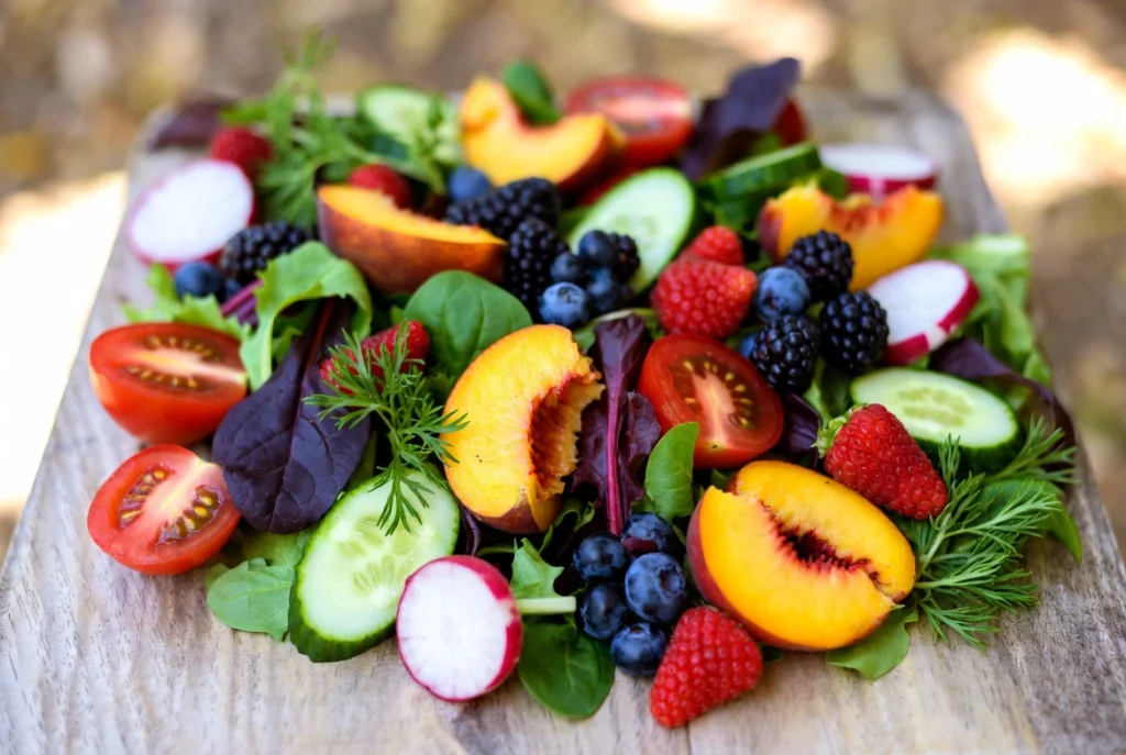 Vibrant Summer Salads Packed with Seasonal Produce Recipes