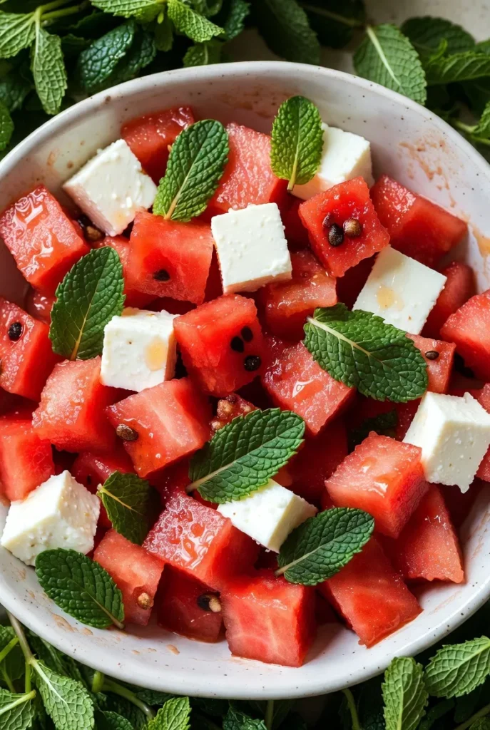Watermelon Feta Mint Salad – The Ultimate Refreshing BBQ Hero