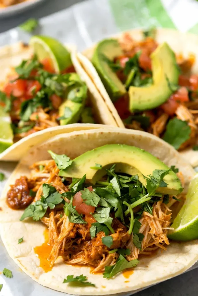 Zesty Cilantro Lime Chicken Tacos