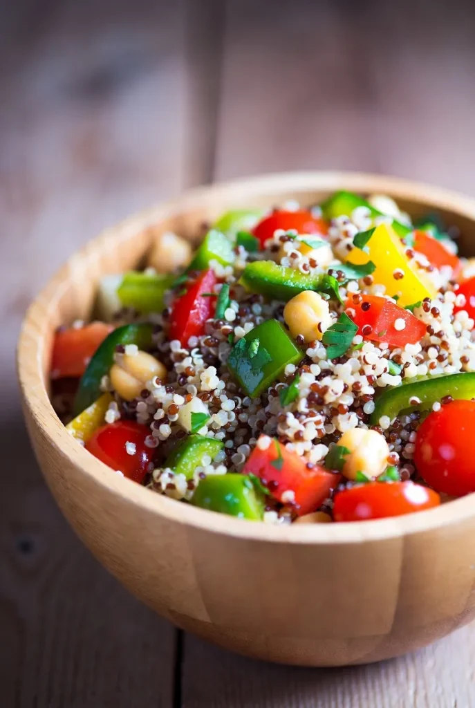 Zesty Quinoa Vegetable Salad