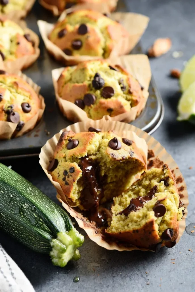 Zucchini Chocolate Chip Muffins – The Ultimate Veggie Sneak