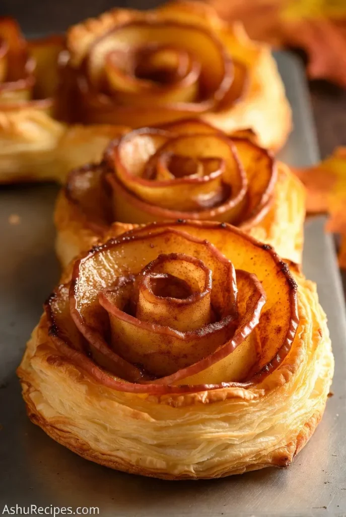 Baked Cinnamon Apple Roses