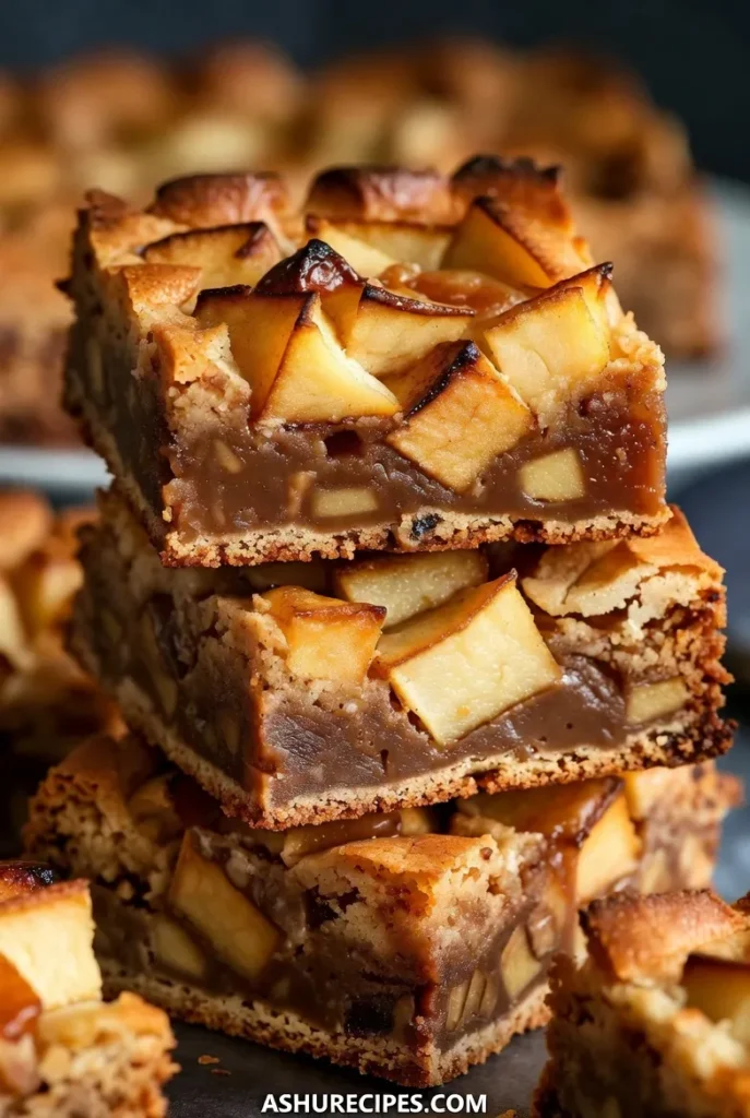 Brown Butter Apple Blondies