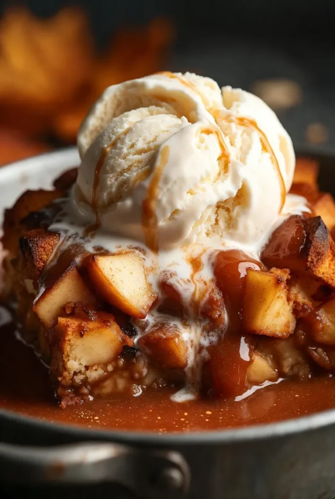 Caramel Apple Dump Cake