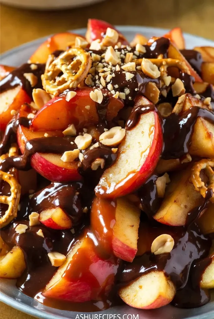 Caramel Apple Nachos