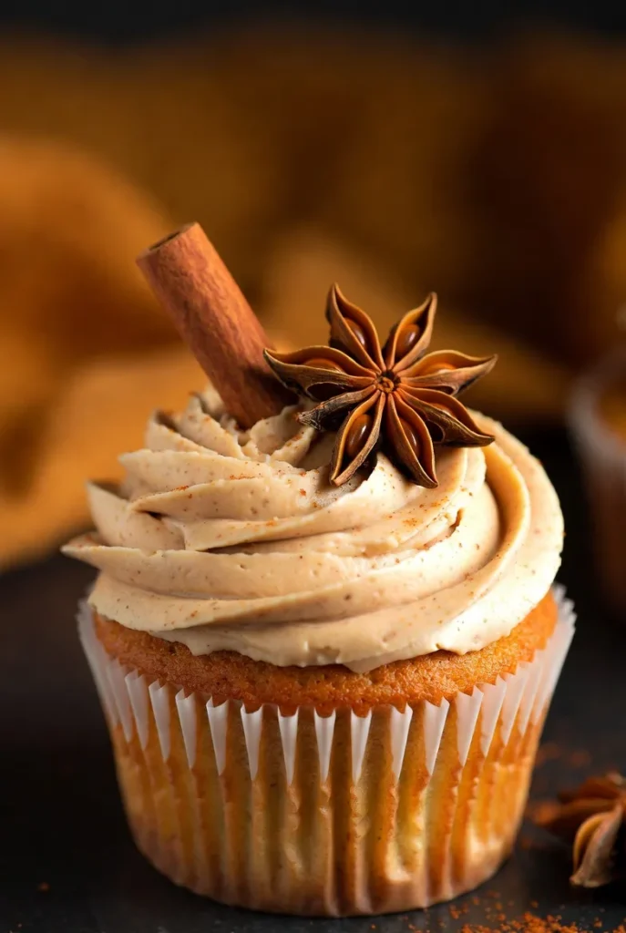Chai Spiced Cupcakes