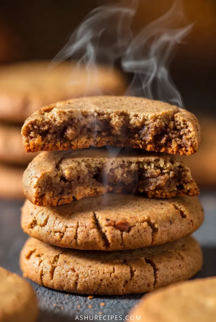 Chewy Chai Spiced Cookies with a Kick