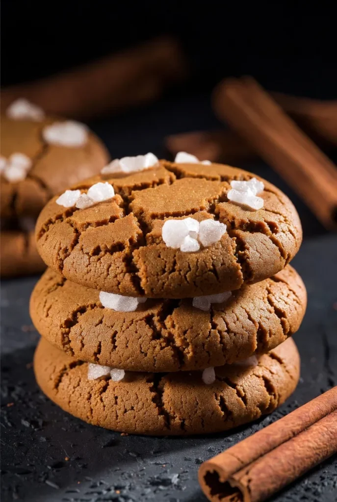 Chewy Ginger Molasses Cookies