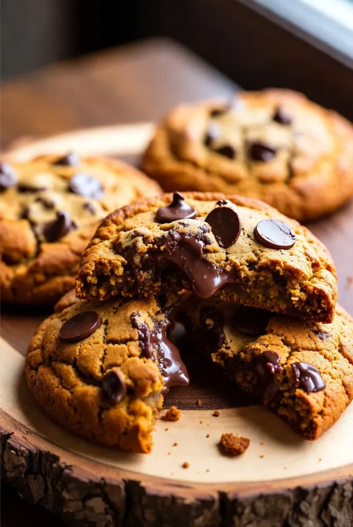 Chewy Pumpkin Chocolate Chip Cookies