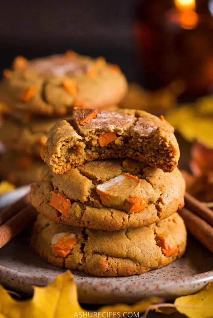 Chewy Pumpkin Cookies That Are Basically Fall in Cookie Form