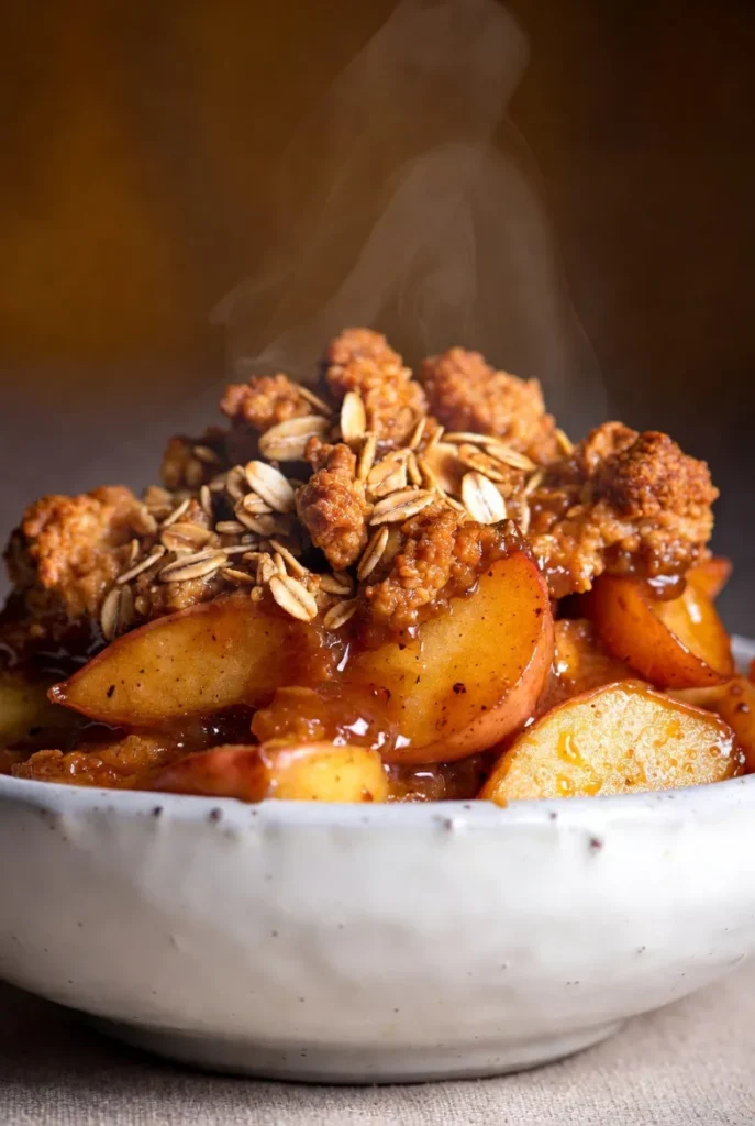 Classic Apple Crisp with Oaty Crumble