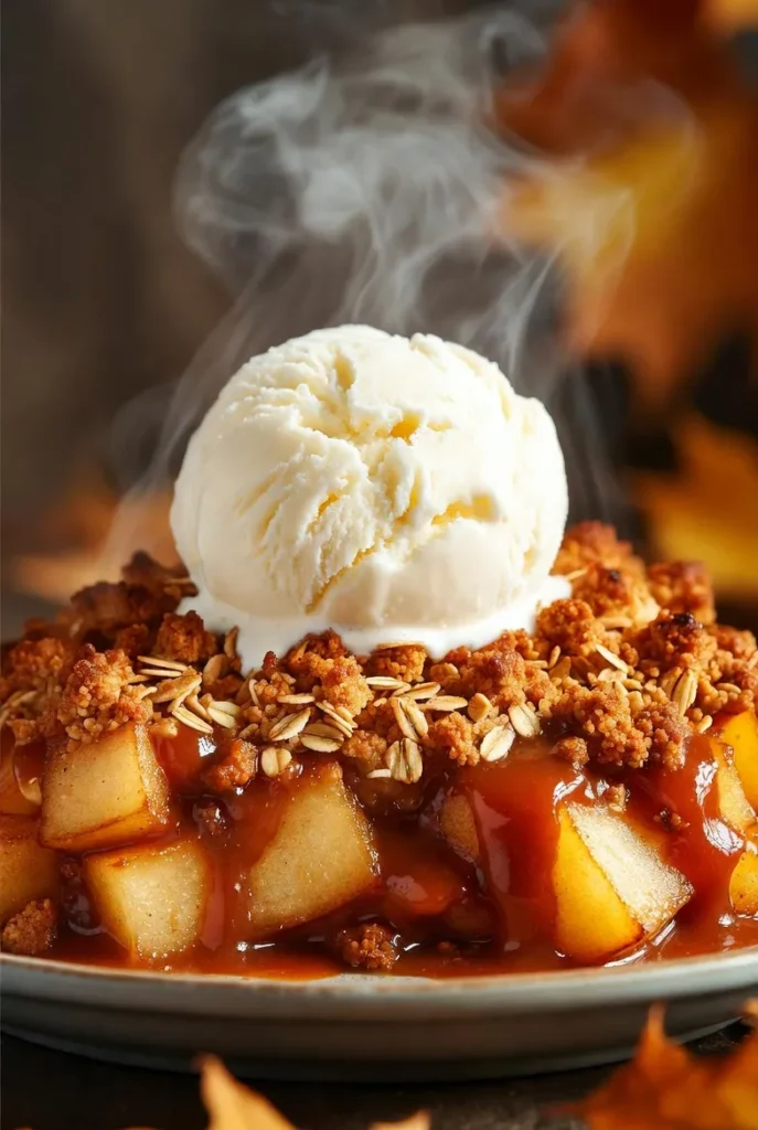 Classic Apple Crisp with a Twist