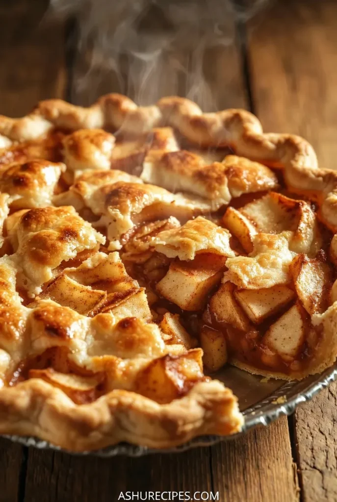 Classic Homemade Apple Pie with Flaky Crust