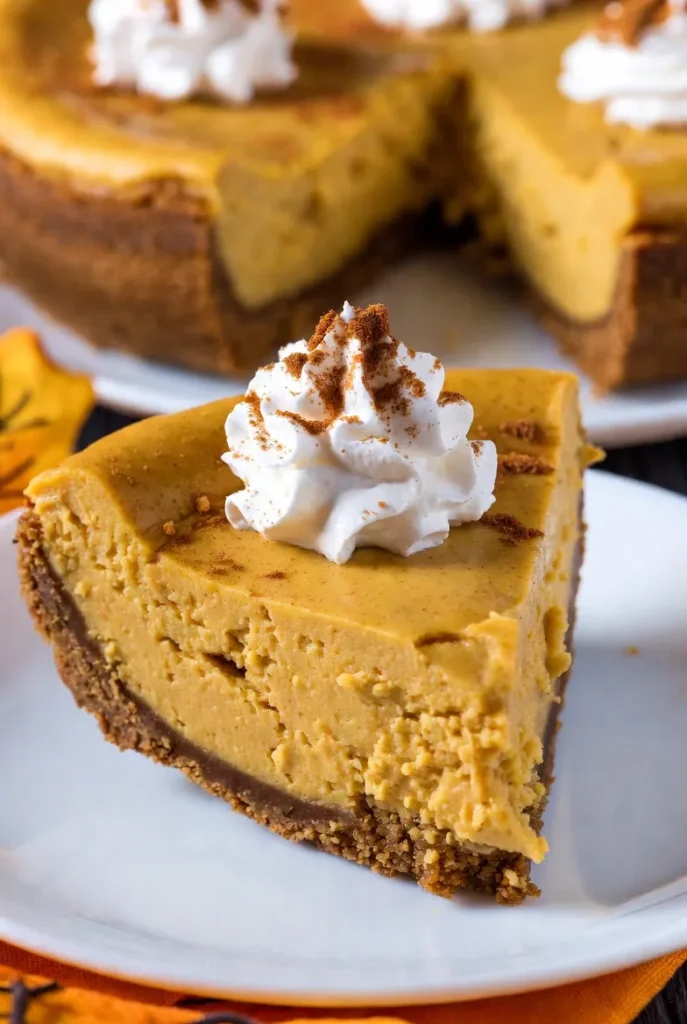 Classic No-Bake Pumpkin Cheesecake