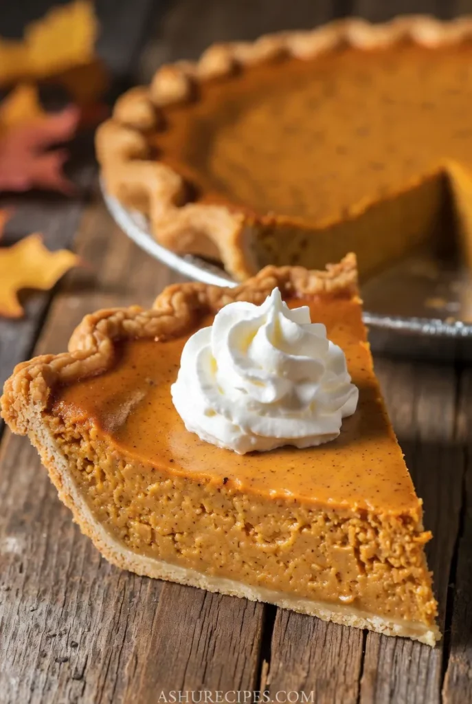 Classic Pumpkin Pie with a Silky Twist
