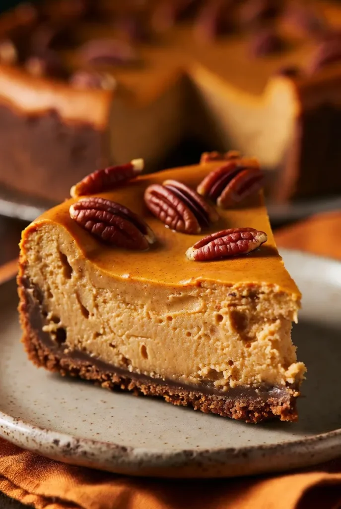 Classic Pumpkin Spice Cheesecake