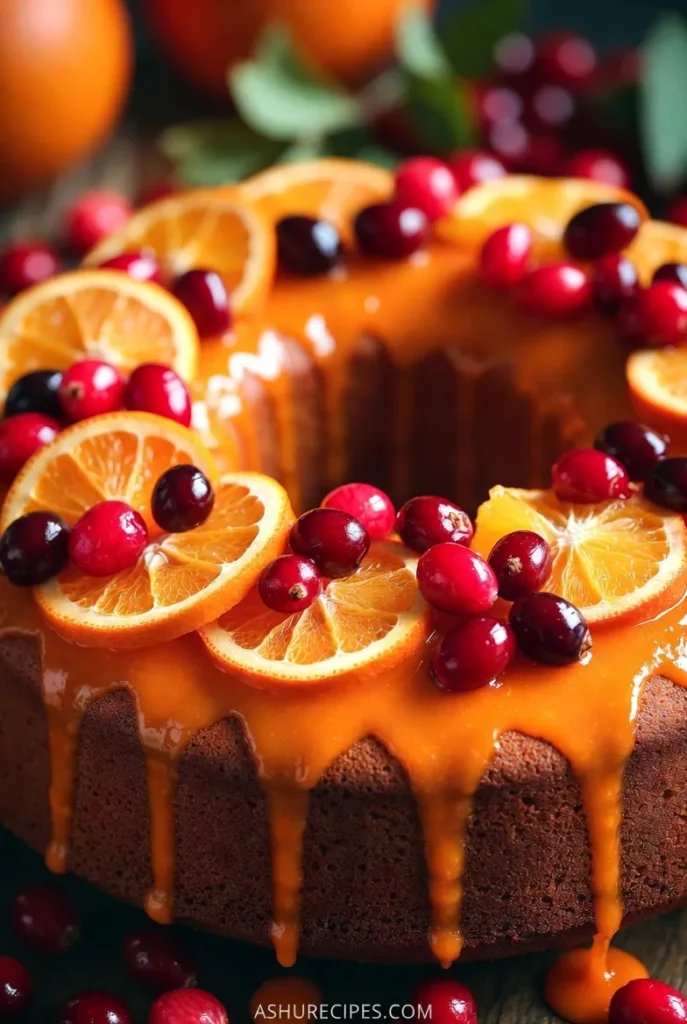 Cranberry Orange Bundt Cake