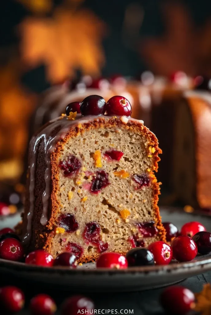 Cranberry Orange Bundt Cake