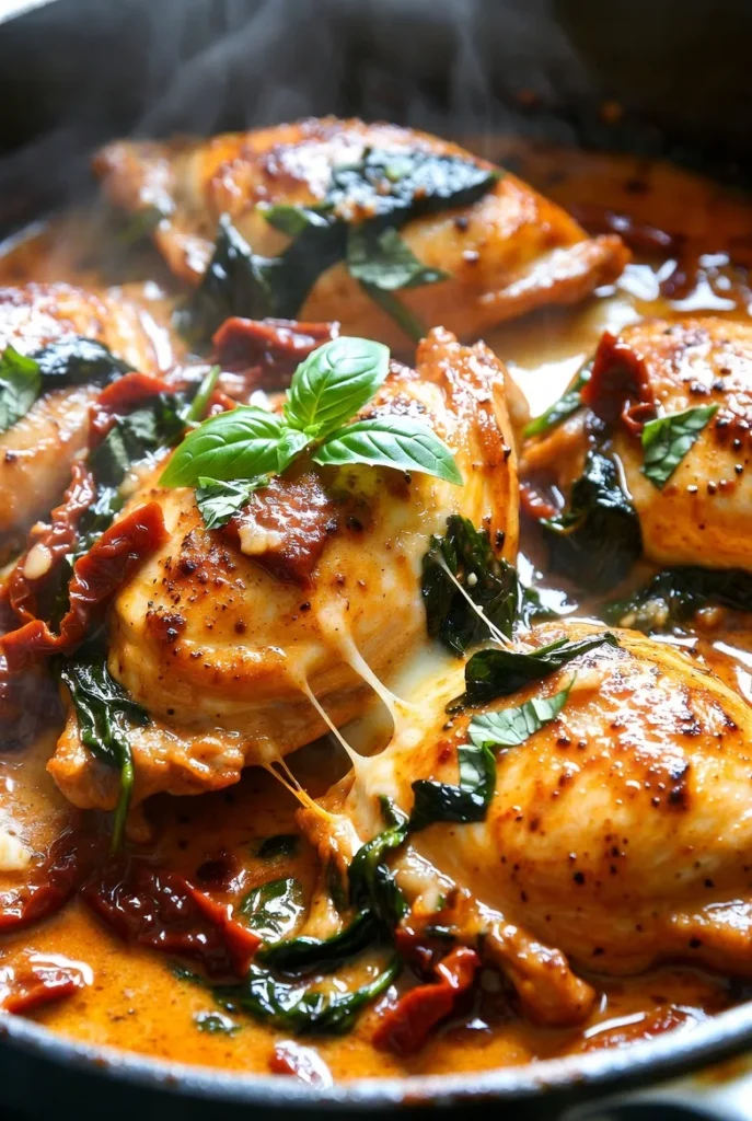 Creamy One-Pot Tuscan Chicken