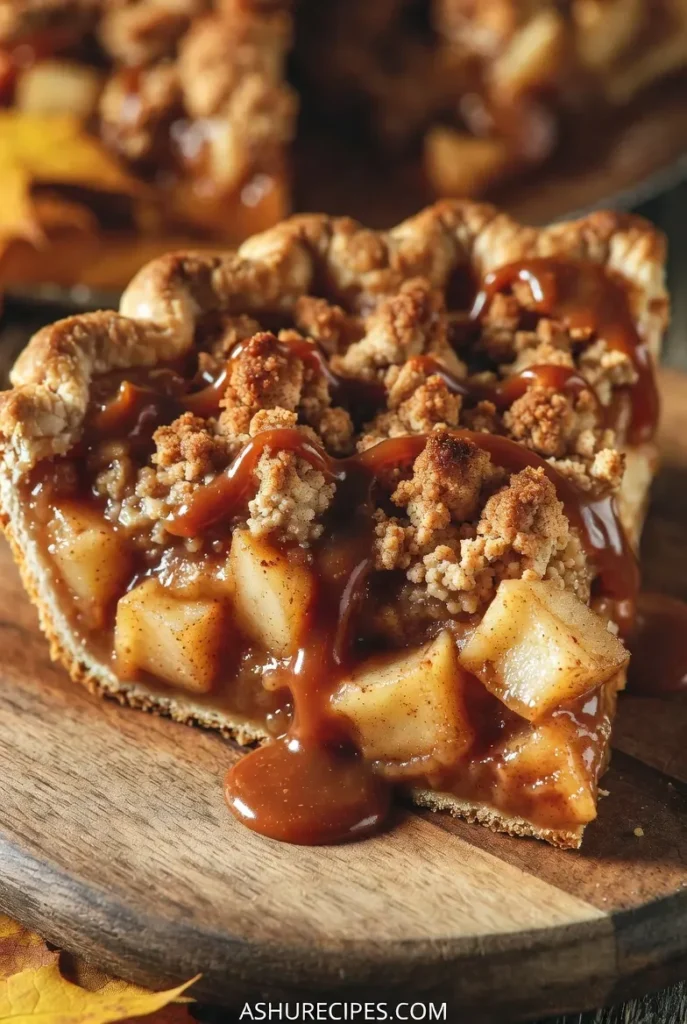 Dutch Apple Pie with Brown Sugar Crumble