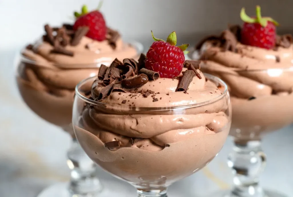 Easy 3-Ingredient Chocolate Mousse That Melts in Your Mouth