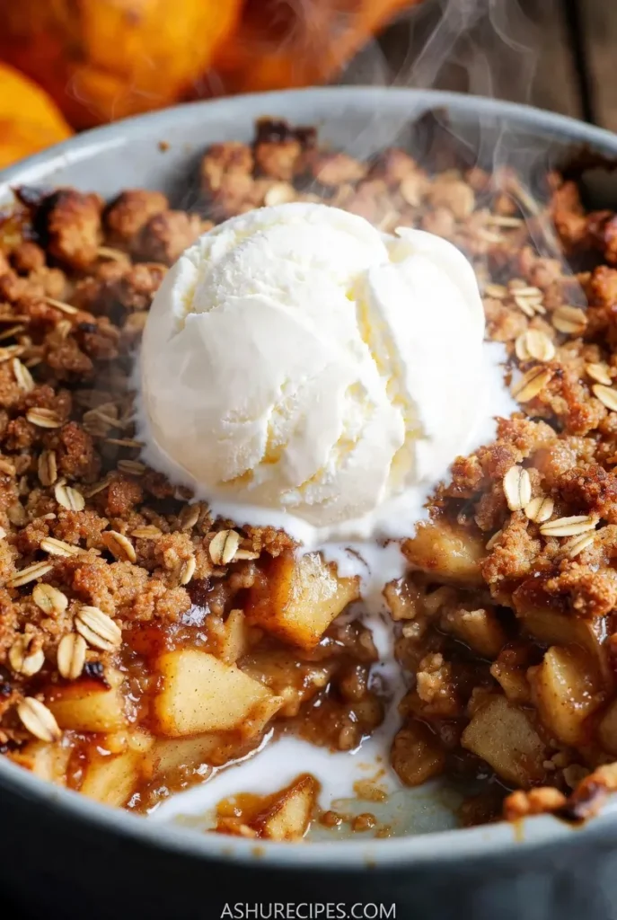Easy Apple Crisp with Oat Topping