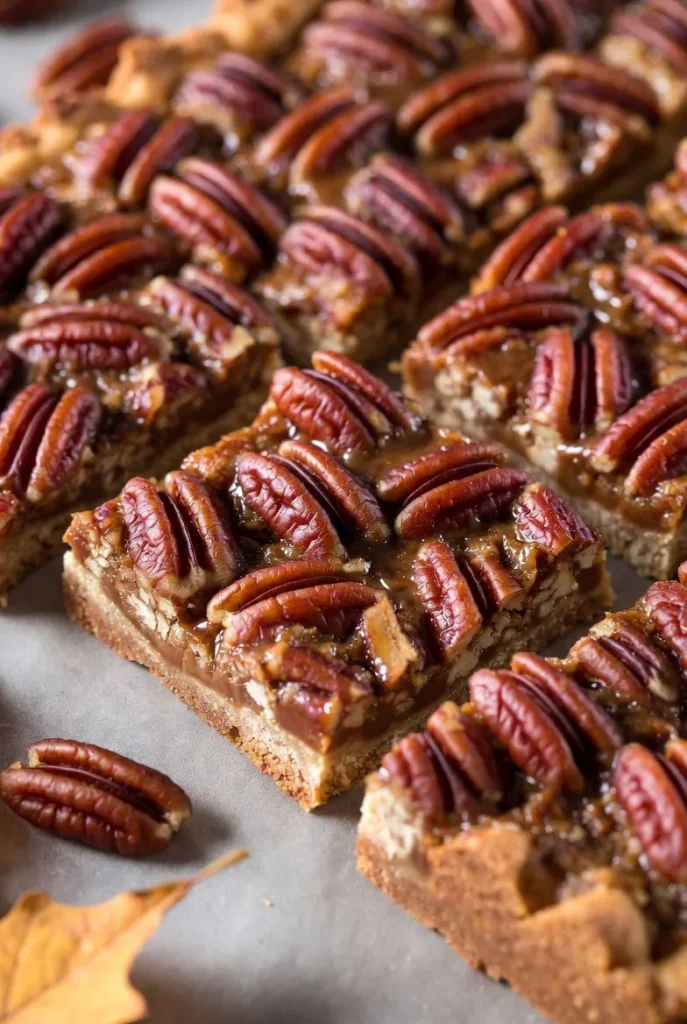 Gooey Pecan Pie Bars