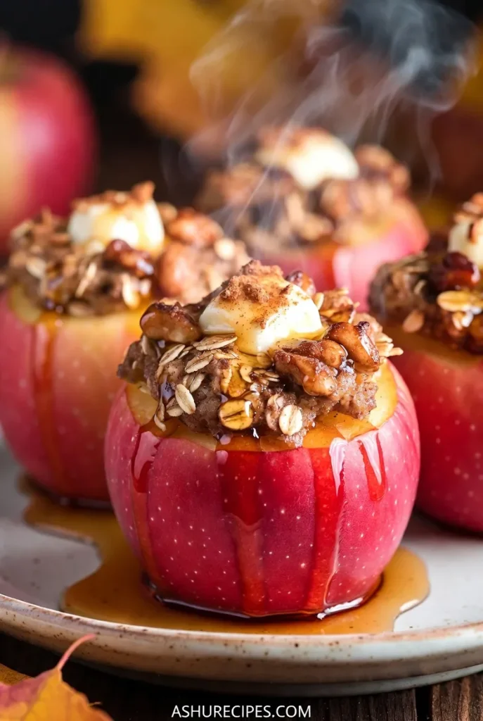 Maple Cinnamon Baked Apples