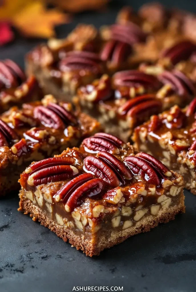 Maple Pecan Bars