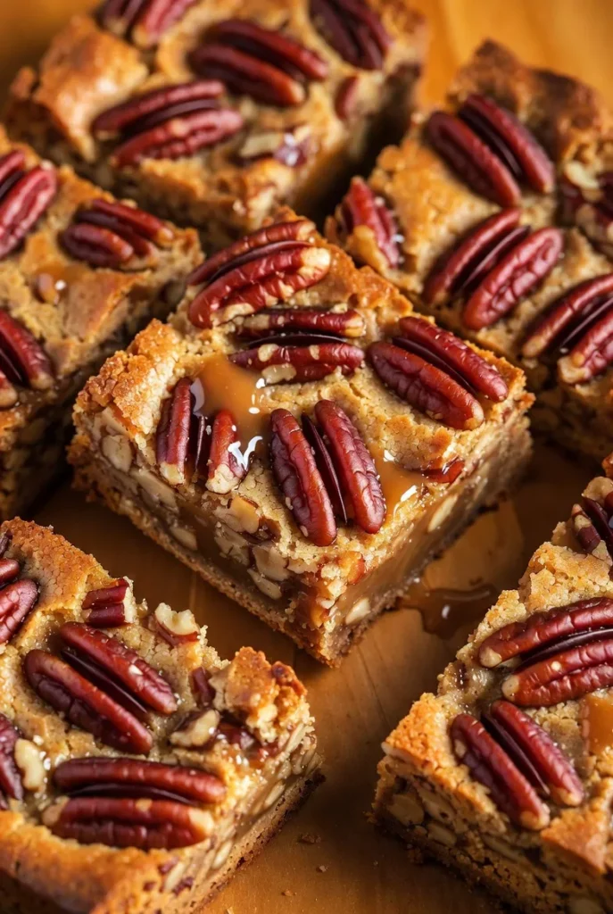 Maple Pecan Blondies