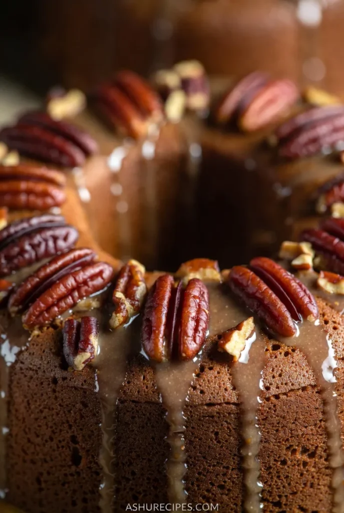 Maple Pecan Bundt Cake
