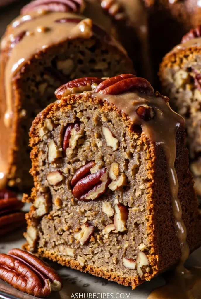 Maple Pecan Bundt Cake