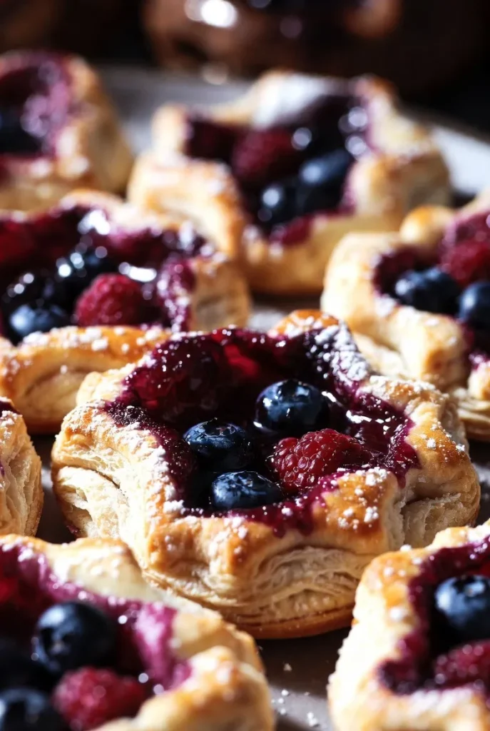 Mini Mixed Berry Hand Pies
