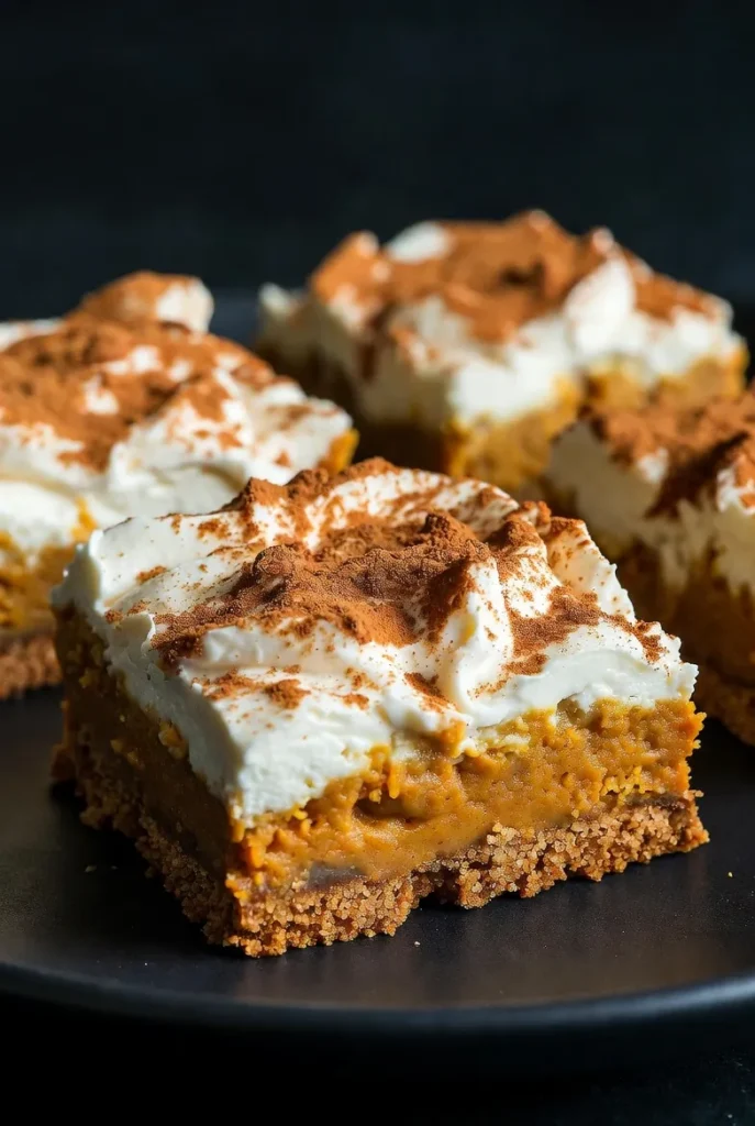 No-Bake Pumpkin Cheesecake Bars