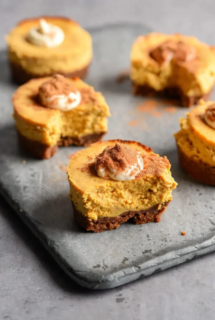 No-Bake Pumpkin Cheesecake Bites
