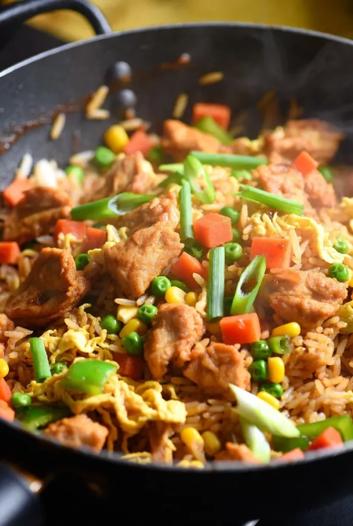 One-Pot Chicken Fried Rice