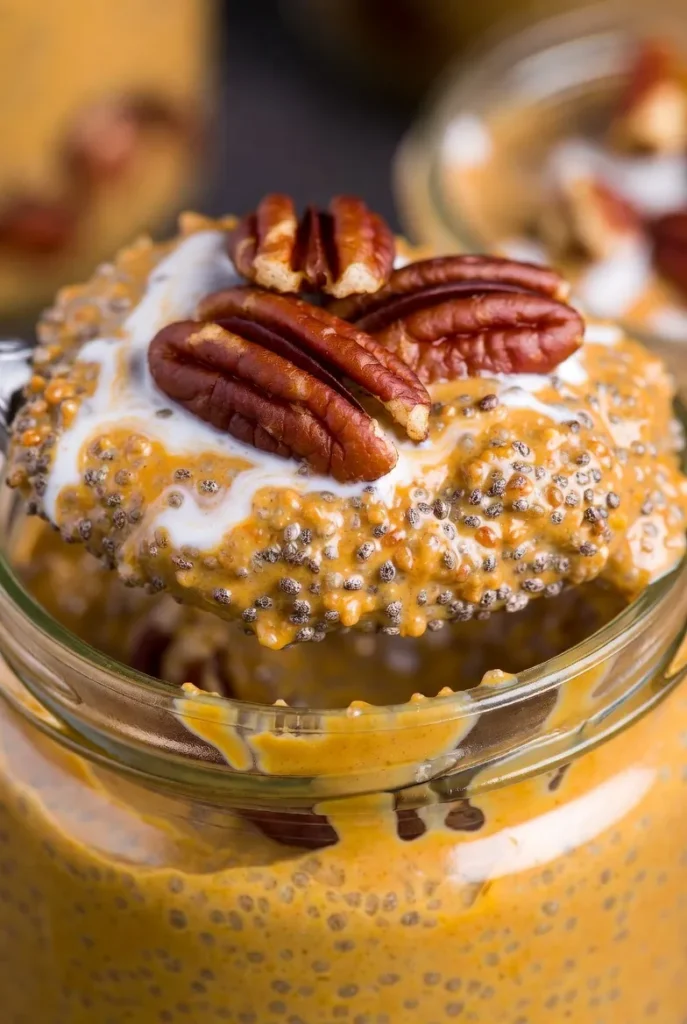 Pumpkin Spice Chia Pudding