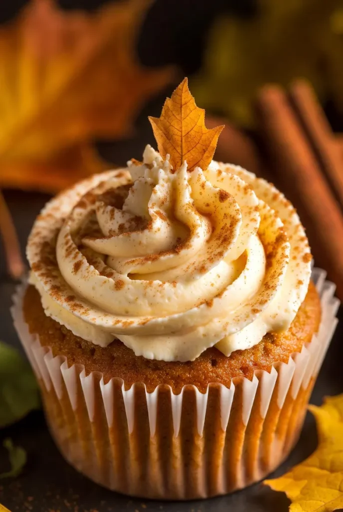 Pumpkin Spice Latte Cupcakes