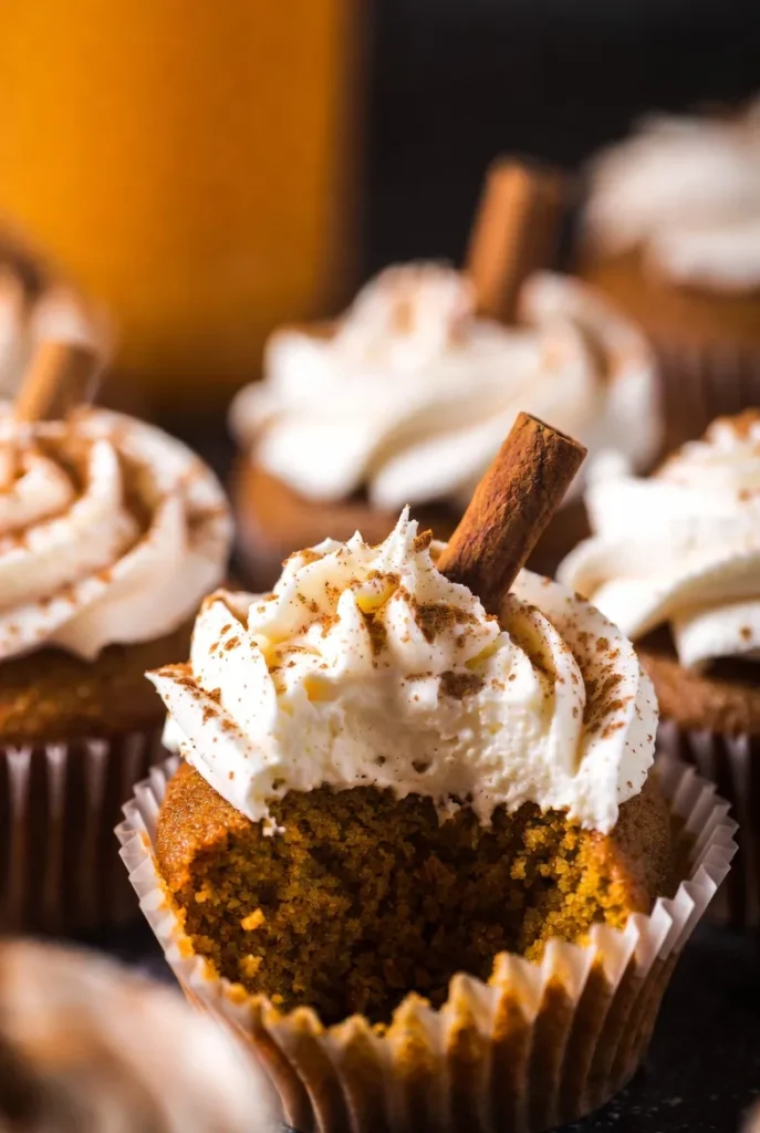 Pumpkin Spice Latte Cupcakes
