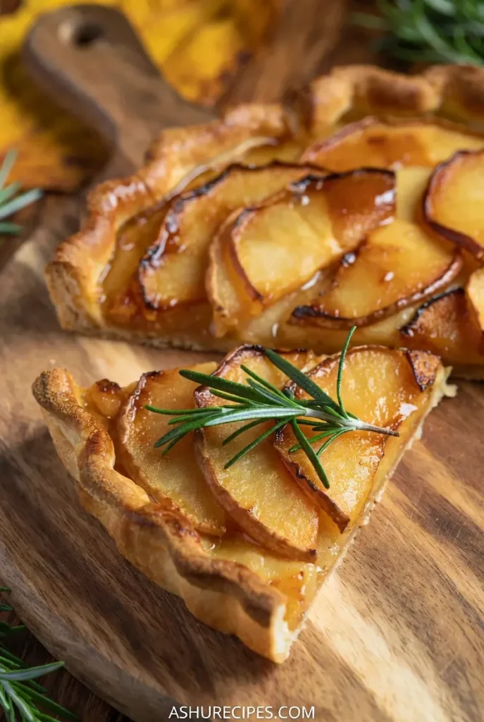 Quick Rustic Pear Tart