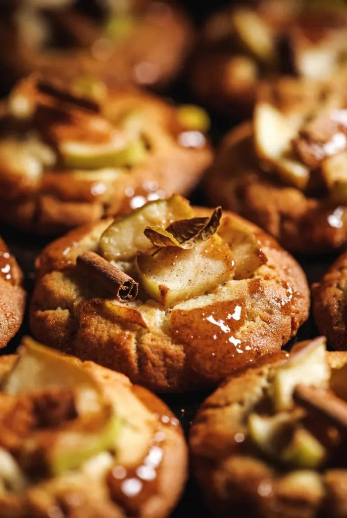 Spiced Apple Cinnamon Cookies