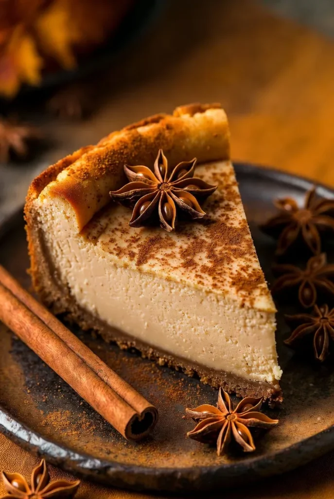 Spiced Chai Cheesecake